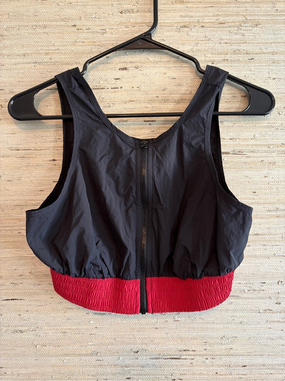 Free People Movement Zipper Front Sports Top